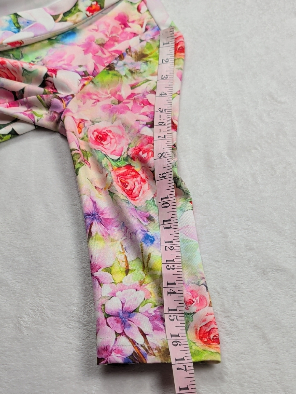 Joseph Ribkoff Floral Blazer 152645 Pastel 3/4 Sleeves Fitted Jacket Size 8 - Picture 7 of 13